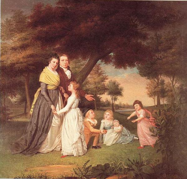 James Peale The Artist and His Family France oil painting art